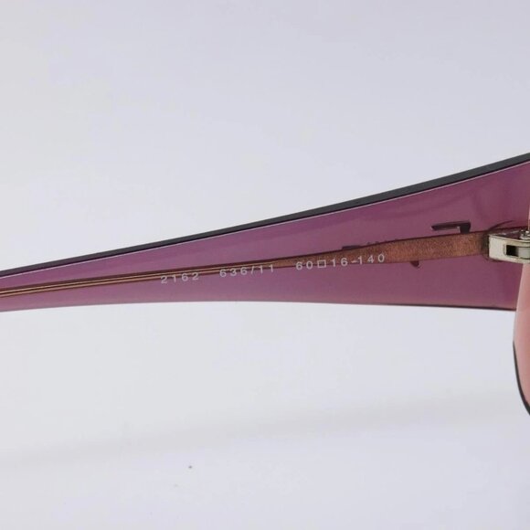 Salvatore Ferragamo Sunglasses Plastic Purple Auth BA5037